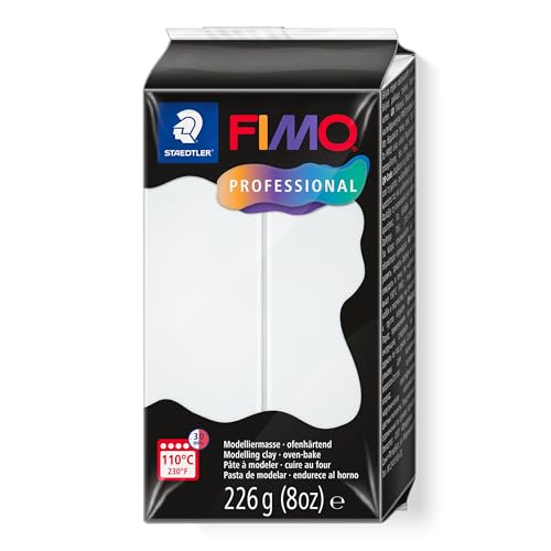 STAEDTLER 8042-0 ST, Modelliermasse Fimo Prof 226g weiß, Standard von Staedtler