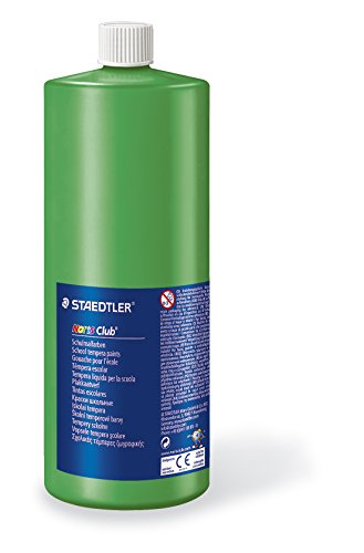 STAEDTLER 8850 Noris Club Schulmalfarbe, 1000 ml, hellgrün von Staedtler