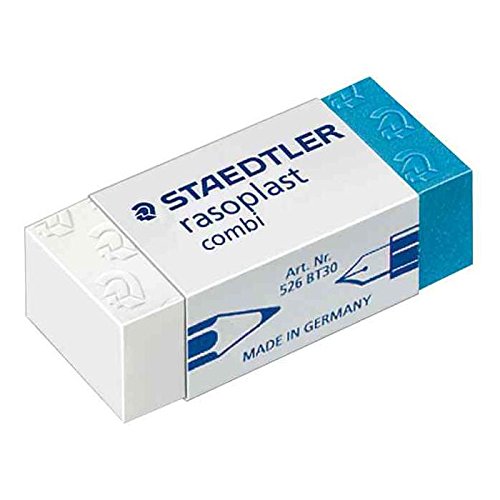 STAEDTLER Kunststoff-Radierer rasoplast combi BT30 VE=3 von Staedtler