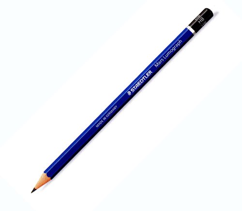 STAEDTLER Mars Lumograph 100 Graphitstift 7B blau von Staedtler