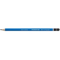 STAEDTLER Mars Lumograph Bleistift 3B blau, 1 St. von Staedtler