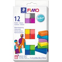 STAEDTLER Modelliermasse FIMO® soft Brilliant mehrfarbig von Staedtler