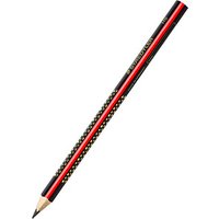 STAEDTLER Noris Jumbo 1285 Schreiblernstift Bleistift HB schwarz/rot, 1 St. von Staedtler