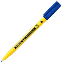 STAEDTLER Noris writing pen Fineliner blau 0,6 mm, 1 St. von Staedtler