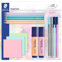 STAEDTLER Schreibset Pastell farbsortiert von Staedtler