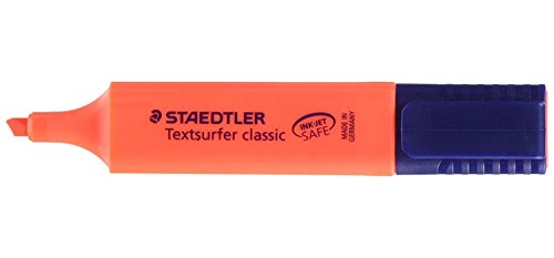 STAEDTLER Set mit 6 Textmarkern"Textsurfer Classic" Rot von Staedtler