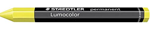 Signierkreide Lumocolor perm. omnigraph, gelb, 12er-Pack von Staedtler