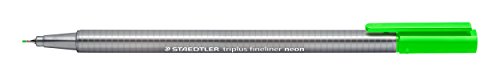 Staedtler 334 – 501 Fineliner, Neon-Grün von Staedtler