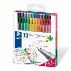 334 Fineliner triplus 30 Stück von Staedtler