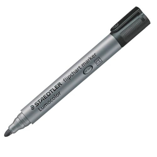 Staedtler 356-9 Flipchartmarker, schwarz von Staedtler