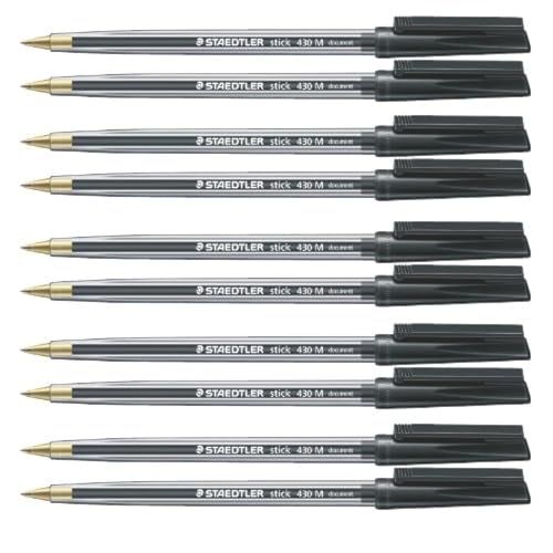 Staedtler 430 M-9 Kugelschreiber stick Strichfarbe: schwarz von Staedtler