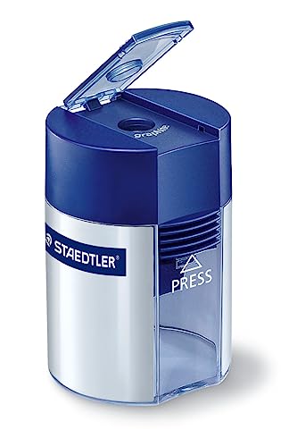 Staedtler 511 001 Spitzdose rund, 10 Stück in Kartonschachtel von Staedtler