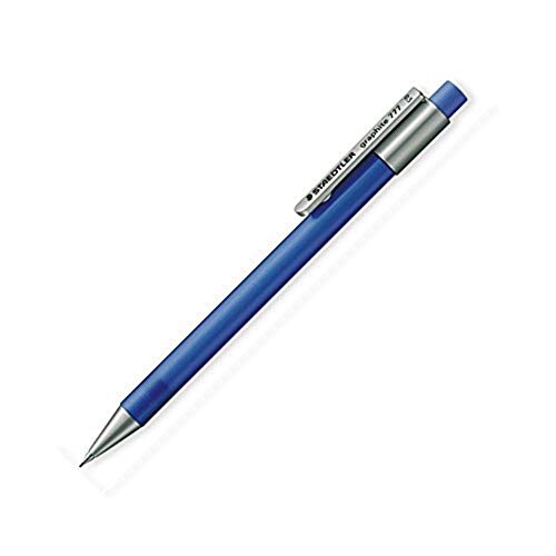 STAEDTLER 717898 Druckbleistift Graphite, 0.5 mm, blau, 777 05-33 von Staedtler