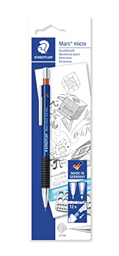 STAEDTLER 775 05BKDA Mars micro Druckbleistift HB, 1 Stück auf Blister von Staedtler