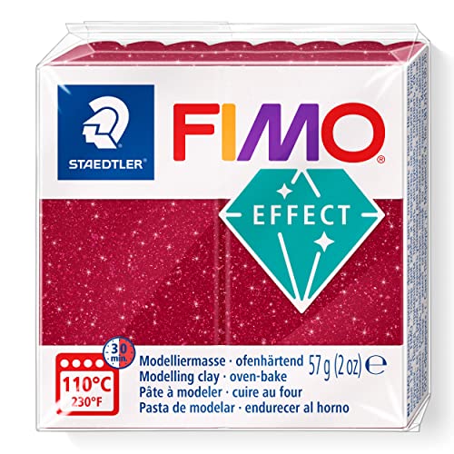 STAEDTLER 8010-202 ST Modelliermasse, FIMO Effect 57g Galaxy red, Standard von Staedtler