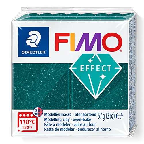 STAEDTLER 8010-562 ST FIMO Effect Modelliermasse, Grün, Standard von Staedtler