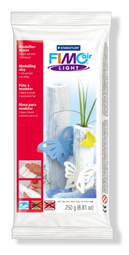 Staedtler 8131 - Fimoair Light Modelliermasse, 250 g, weiß von Staedtler