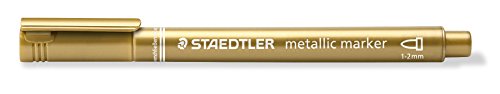 Staedtler 8323-11 Marker, Rundspitze 1-2 mm gold, 1 marker von Staedtler