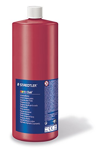 Staedtler 8850 Noris Club Schulmalfarbe, 1000 ml, karmin Staedtler 8850 Noris Club Schulmalfarbe, 1000 ml, karmin von Staedtler