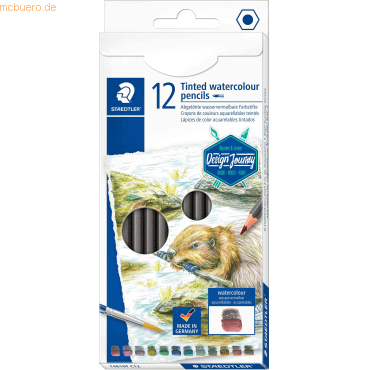 Staedtler Aquarellstift 146VE=12 Farben von Staedtler