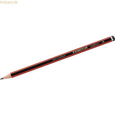 12 x Staedtler Bleistift tradition 2B von Staedtler