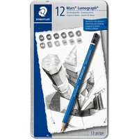 Staedtler Bleistifte Mars Lumograph, 12 St. von Staedtler