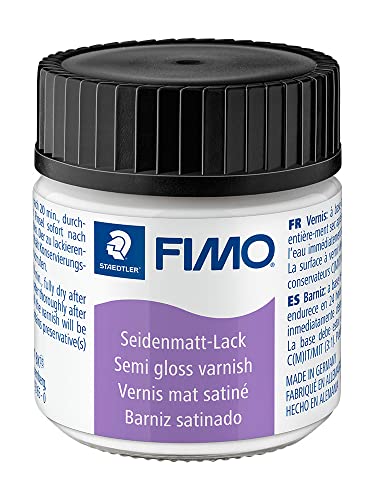 Staedtler FIMO Lack seidenmatt Wasserbasis, 35 ml (1er Pack) von Staedtler