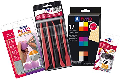 Staedtler FIMO Modelliermasse Professional (Starter-Set, Basic) von Staedtler