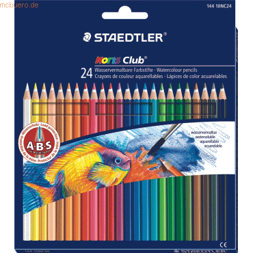 Staedtler Farbstift Noris Club aquarell 24-er Etui von Staedtler