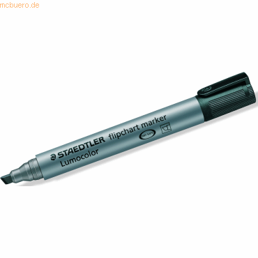 Staedtler Flipchartmarker Lumocolor schwarz von Staedtler