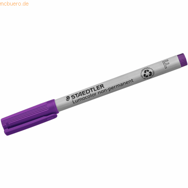 Staedtler Folienstift Lumocolor F nonpermanent violett von Staedtler