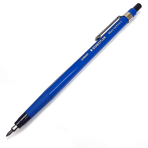 Staedtler Mars Technico 788C Fallminenstift (2mm Linienbreite, HB), Blau, 1 stück (1er Pack) von Staedtler