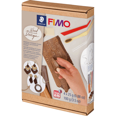 Staedtler Modelliermasse Set Fimo soft Ht wood-eff Staedtler Modelliermasse Set Fimo soft Ht wood-eff von Staedtler