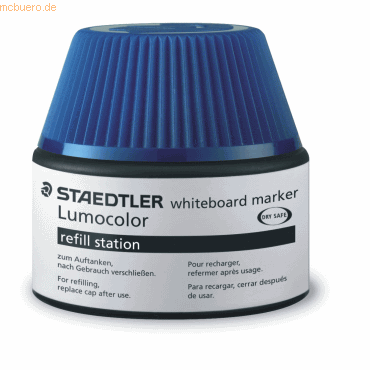 Staedtler Nachfülltinte Whiteboardmarker blau von Staedtler