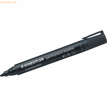 Staedtler Permanentmarker Lumocolor 2mm schwarz von Staedtler