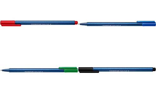 Staedtler Triplus ball 437 M Tintenroller, Rot von Staedtler