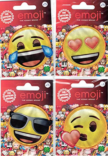 Stafil 10235128 Patches, Blau/Rosa, EMOJISMILE von Stafil