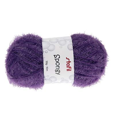 Wolle - Sponge Yarn Spongy, Violet von Stafil