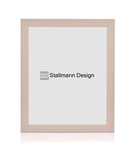 Stallmann Design Bilderrahmen 30x60 cm grau Holz mit Acrylglas Rahmen-Breite 40mm Posterrahmen Wechselrahmen von Stallmann Design