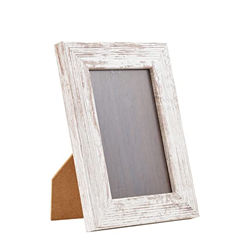 Stallmann Design Bilderrahmen-Set Holz Vintage 3er Set 10x15 cm Bilderrahmen-Set mit Standfuß in verschiedenen Größen und Farben erhältlich Rahmen mit bruchsicherem Kunstglas von Stallmann Design