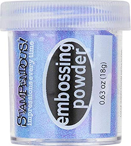 Stampendous EP601 Embossing-Puder mit Blumenmuster, Lila von Stampendous