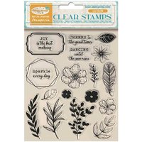 Clear-Stamps "Masquerade" - Flowers von Stamperia