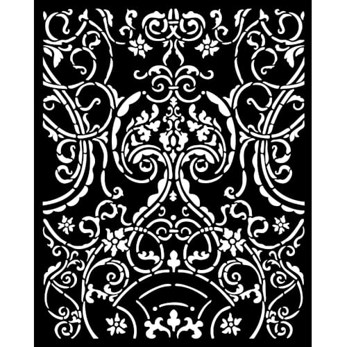 Stamperia - Thick Stencils for Scrapbooking, Albums, Cards, Bullet Journalling, and More, Flexible Material, Easy to Clean, Perfect for Crafts and Gifting (Sir Vagabond in Fantasy World Metal Decor) von Stamperia