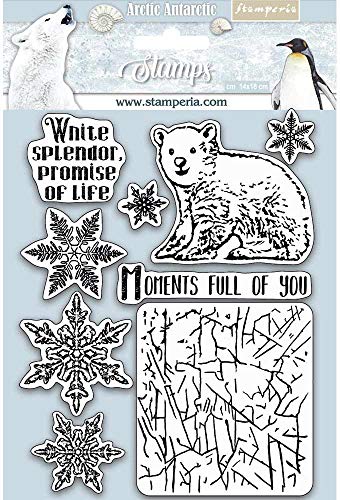 STAMPERIA INTL, KFT (3PL) Haftstempel Moments Full Of You Arctic Antarktic von Stamperia