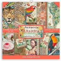 Scrapbook-Block "Amazonia" von Multi