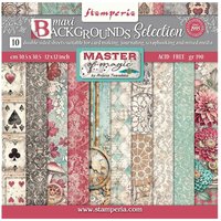 Scrapbook-Block "Master of Magic - Backgrounds" von Stamperia