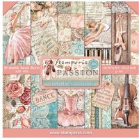 Scrapbook-Block "Passion" von Stamperia