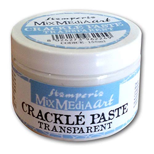 Stamperia Crackle Paste ml 150 Transparent, Colourful, 7.5cmX6cm, 3 von Stamperia