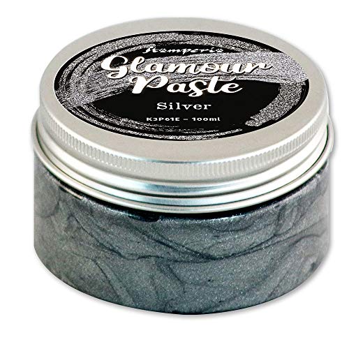 Stamperia K3P61E Glamour Paste ml 100-Silver, Silver, 100 ml, 3 von Stamperia