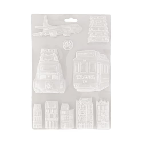 Stamperia K3PTA4585 Soft Mould A4, Grey, 14,8 x 21 x 1,1 cm von Stamperia